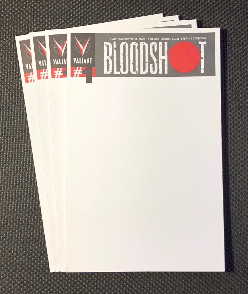 Image of Bloodshot #1 Custom Bodenheim Sketch Cover 
