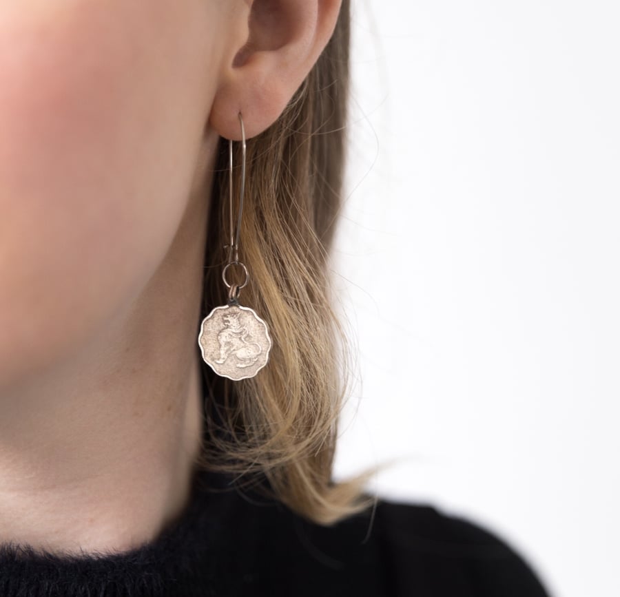 Image of Burmese Coin Earrings