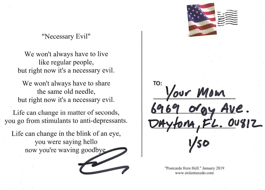 Image of Postcards from Hell - "Necessary Evil"