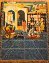 'Sunset Chokeout' woven blanket PREORDER