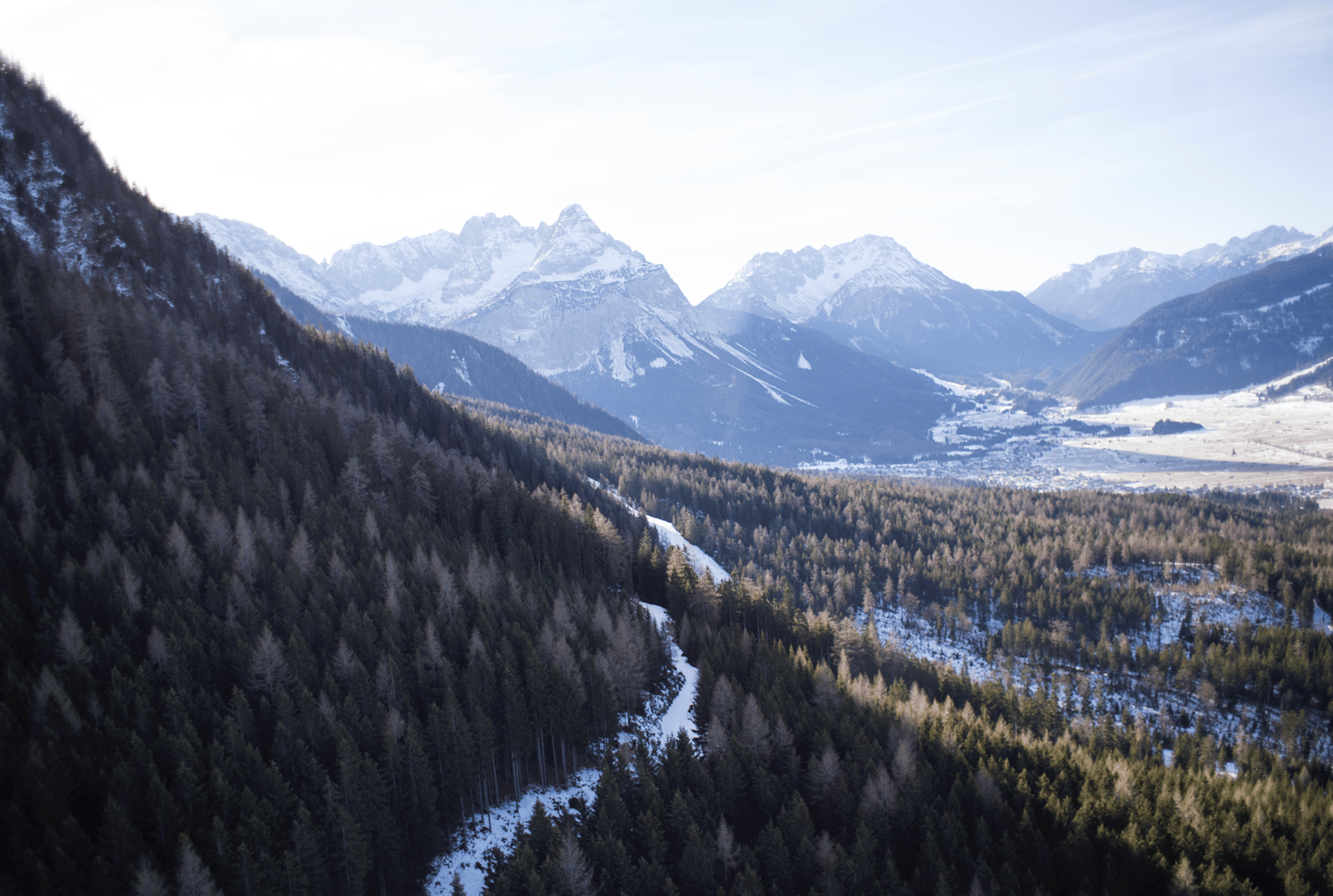 Image of Down from Zugspitze