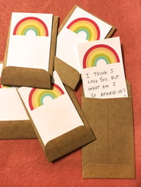 Image 1 of Tiny Cards with Tiny Envelopes