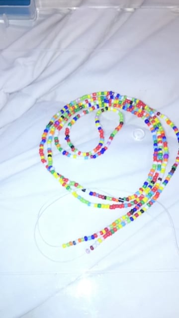 Image of Multi color waist beads 