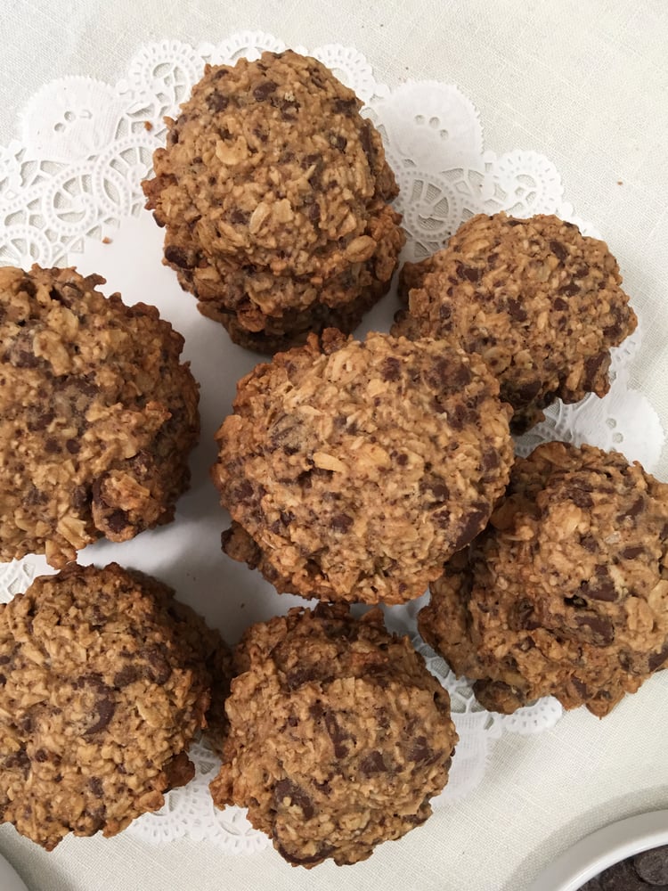 Image of Chocolate-Chocolate Chip Oatmeal Cookies