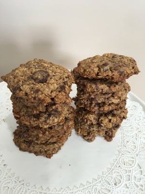 Image of Chocolate-Chocolate Chip Oatmeal Cookies 