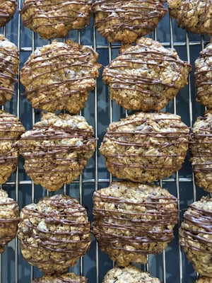 Image of Chocolate-Chocolate Chip Oatmeal Cookies