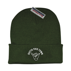 Image of Shaka Beanie Olive Green 🤙