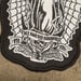 Image of All Hail the Goddess Virgin Lily Munster of Guadalupe Woven Patch