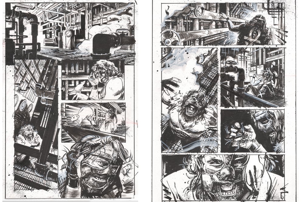 Image of WWE Summerslam Special: Boiler Room Brawl (BOOM) Pages 1 & 2