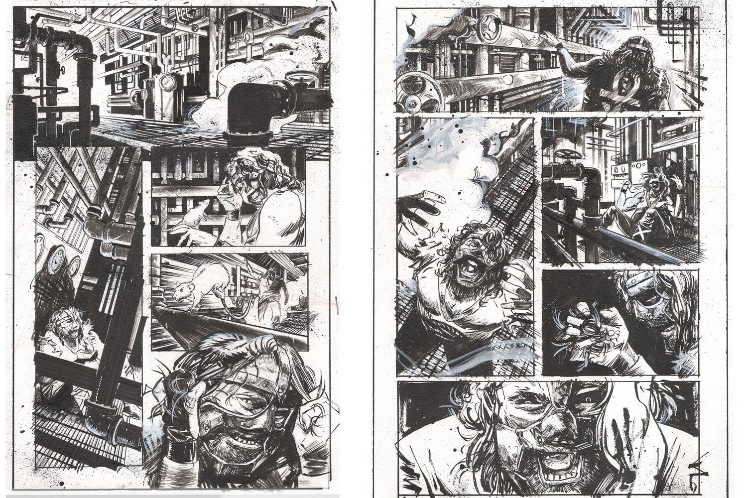 Image of WWE Summerslam Special: Boiler Room Brawl (BOOM) Pages 1 & 2