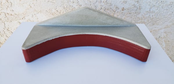 Image of Curved rooftop Ledge plus free curb 