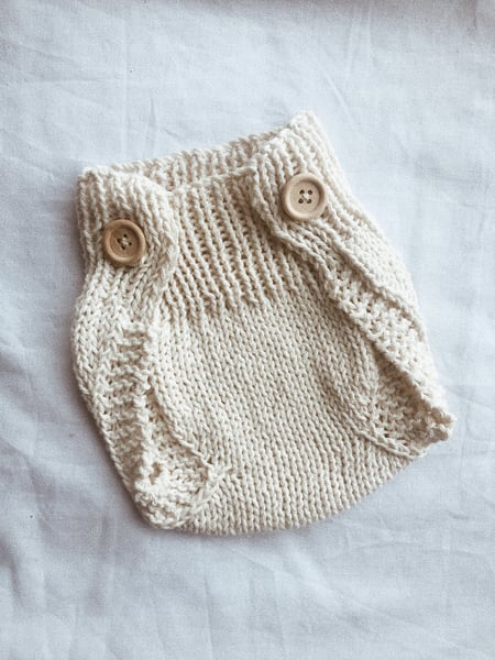 Image of The Nappy Pant in Natural 