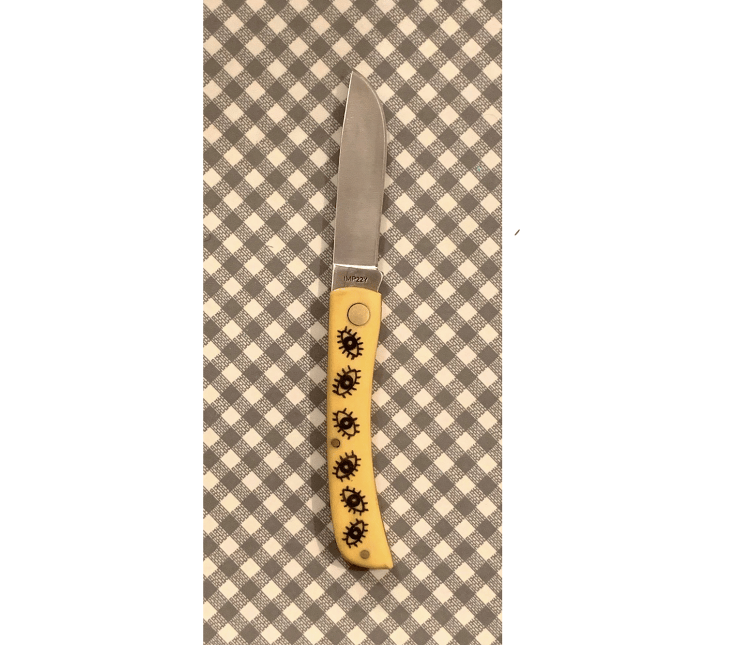 Image of engraved pocket knife 