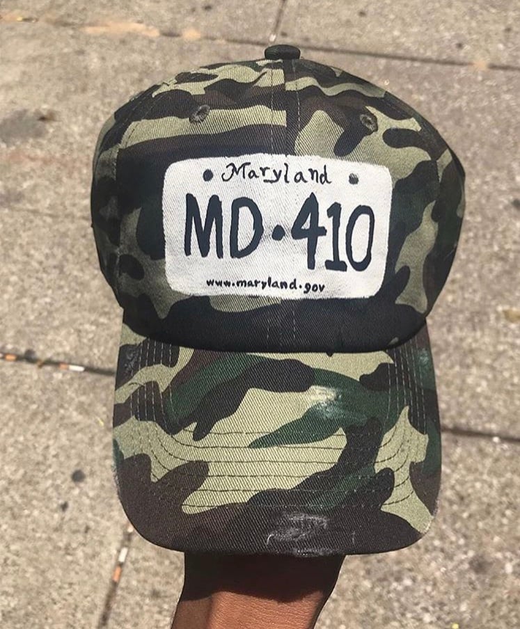 Image of MD License Plate