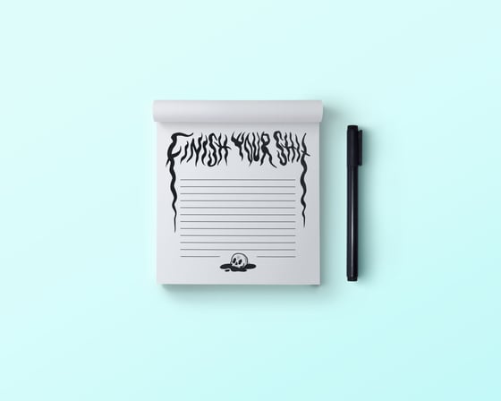Image of Finish Your Sh*t - Notepad