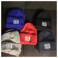 Image 2 of Super Solid Beanie (One Size Fits All)