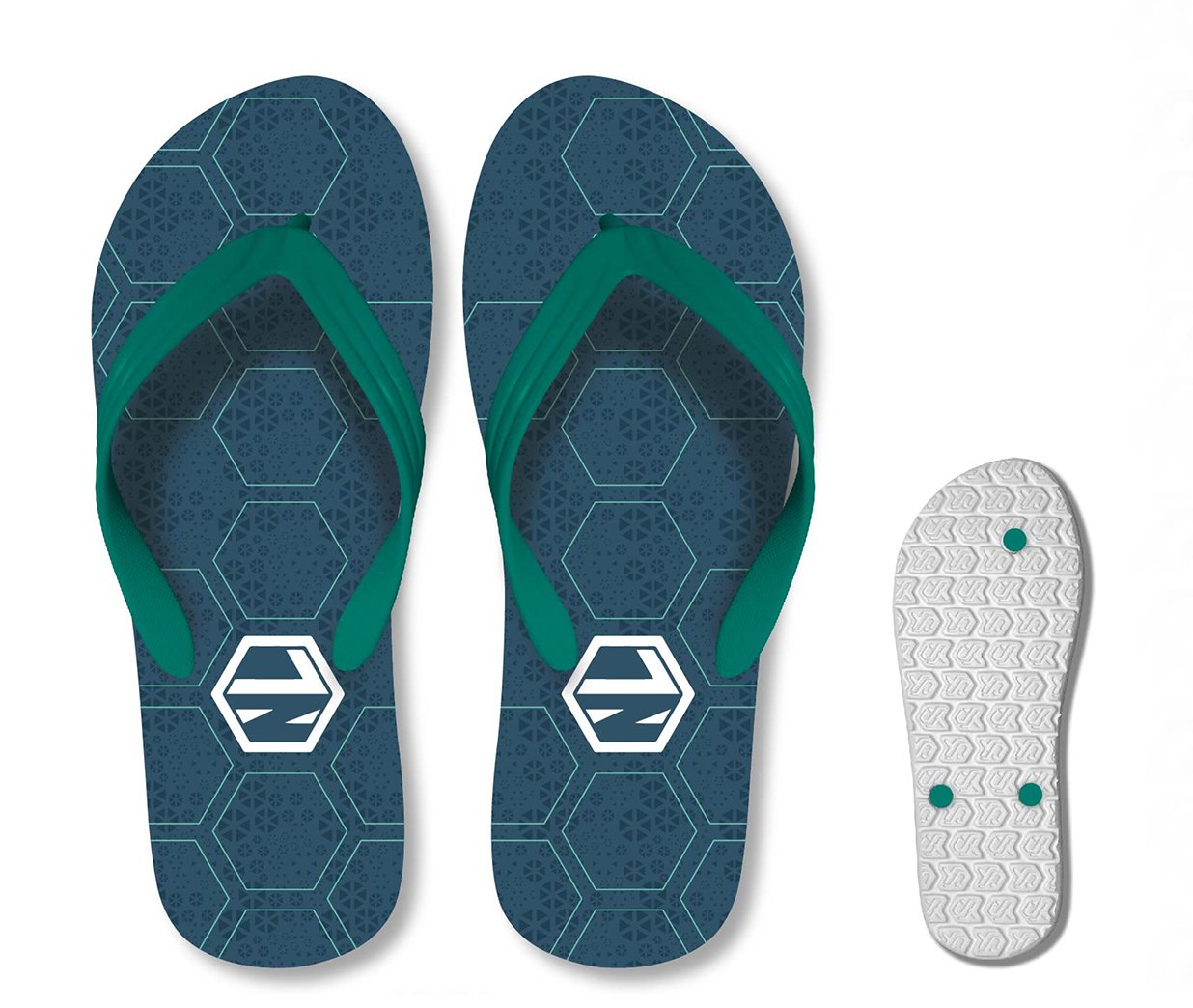 Image of New Life Flip Flops - New Blue