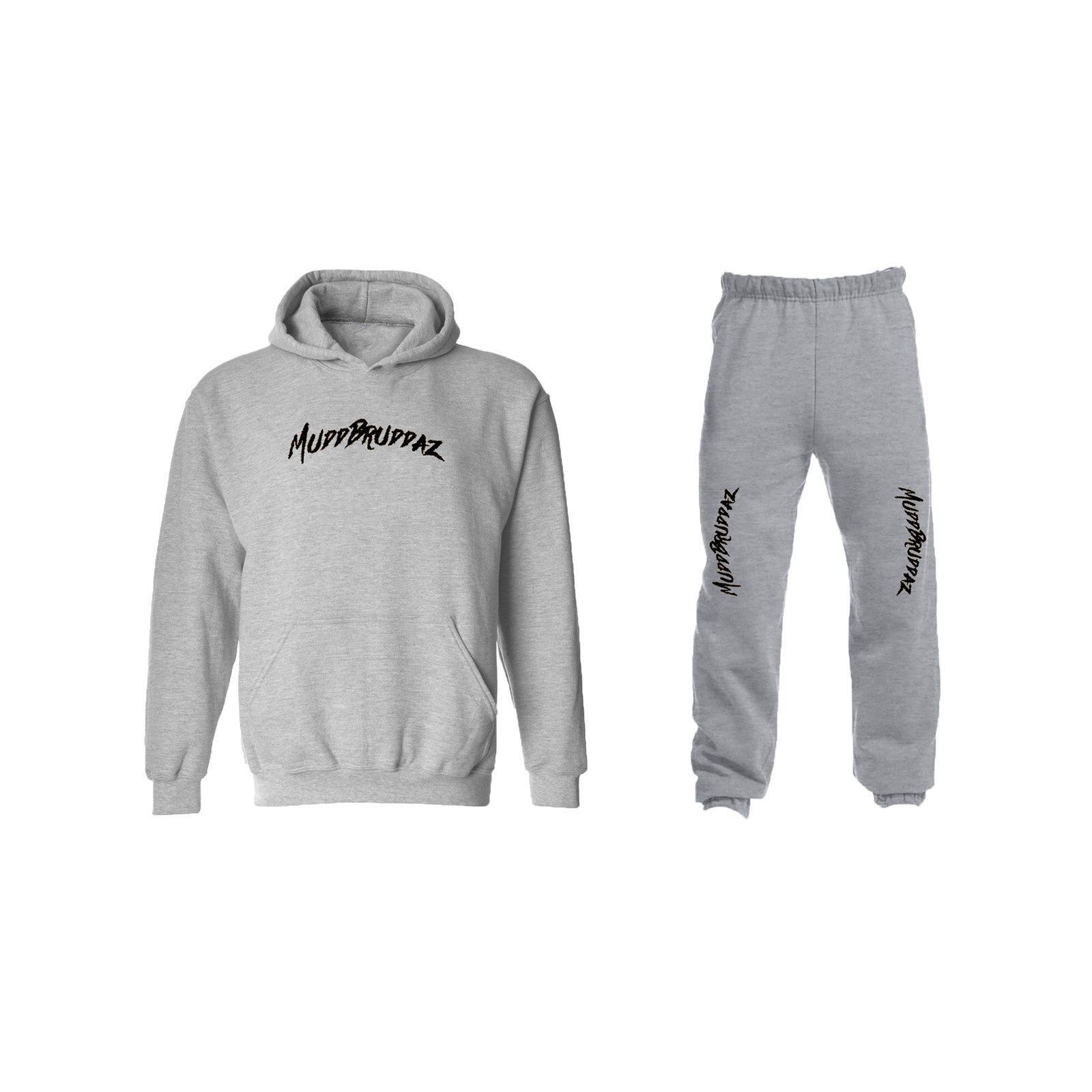 grey sweatsuit