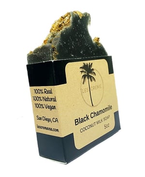 Image of Black Chamomile Coconut Milk Soap