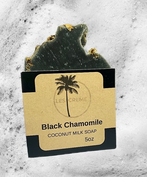 Image of Black Chamomile Coconut Milk Soap