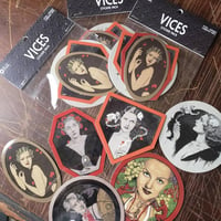Image 3 of VICES Sticker Pack 1 - 3 Left
