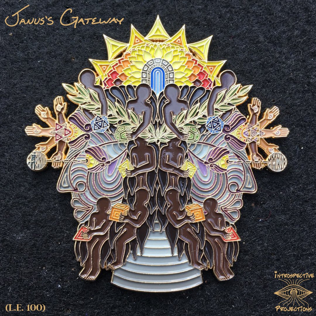 Image of "Janus's Gateway" Pin