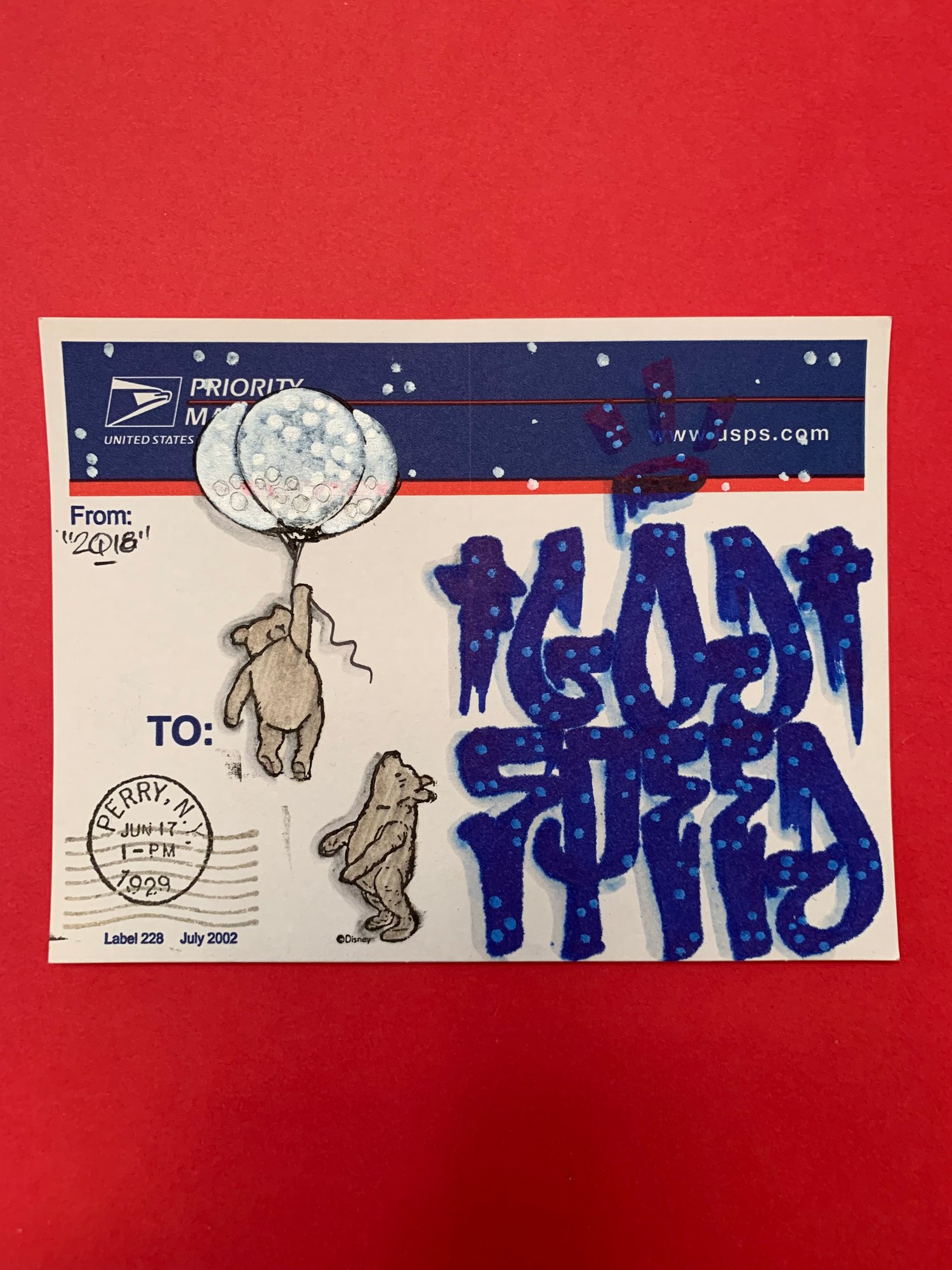 Image of “Godspeed” label 228 (blue top)