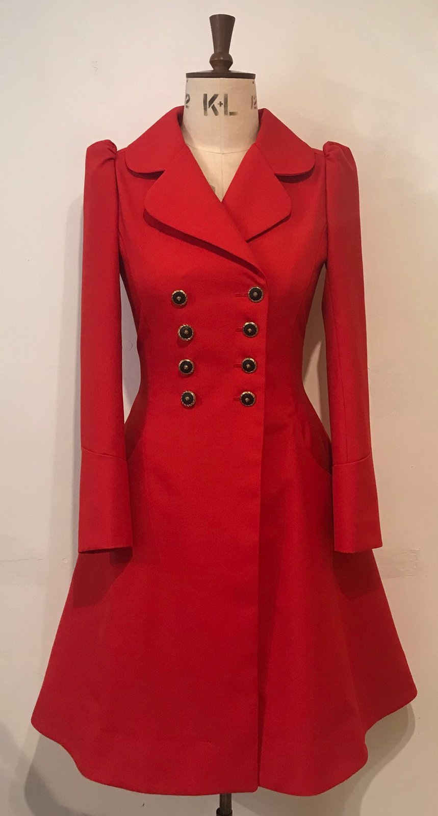 Little red riding dress coat / TottyRocks