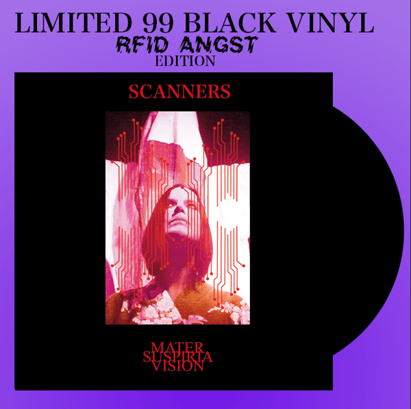 Image of LIMITED 99 BLACK VINYL - MATER SUSPIRIA VISION - SCANNERS LP + DIGITAL