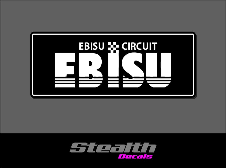 Image of Ebisu Circuit Drift Slap sticker