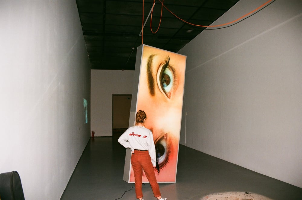 Image of gray bjork crewneck