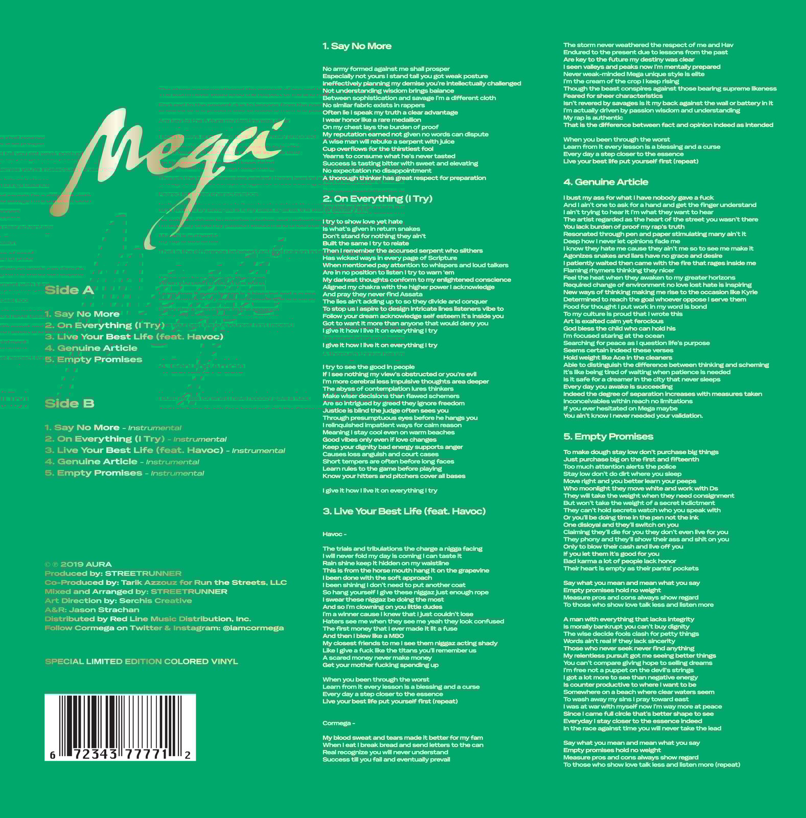 SPECIAL EDITION / CORMEGA 人気