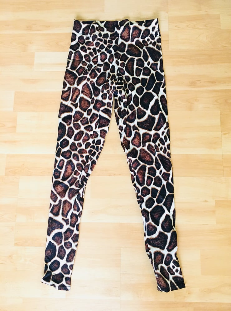 Image of Giraffe Print Leggings