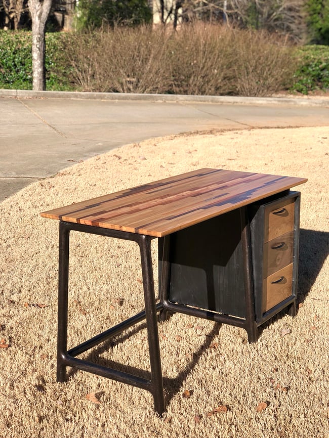 Rcleaimed Modern Industrial Desk 