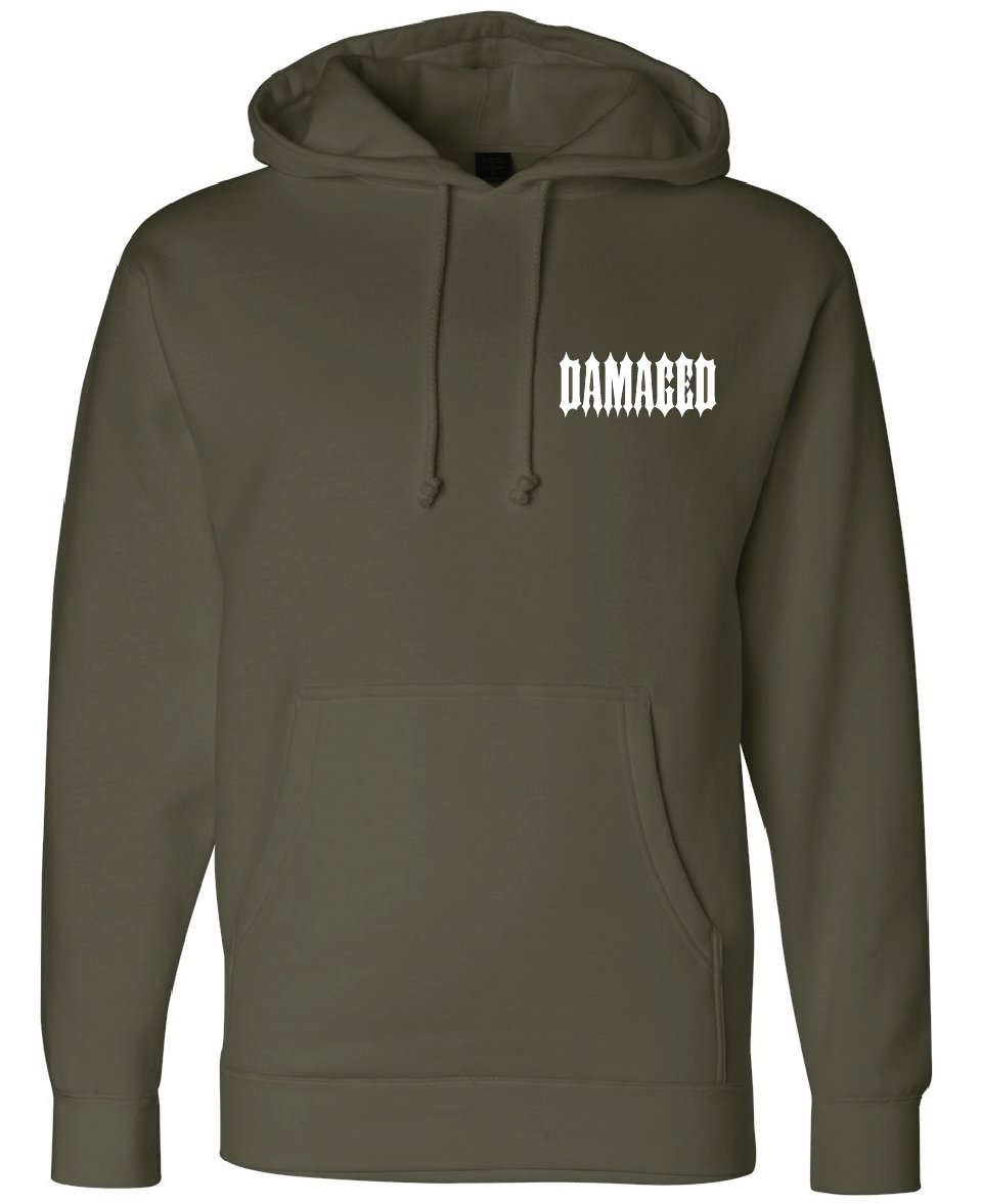 DAMAGED HOODIE | dg.damaged