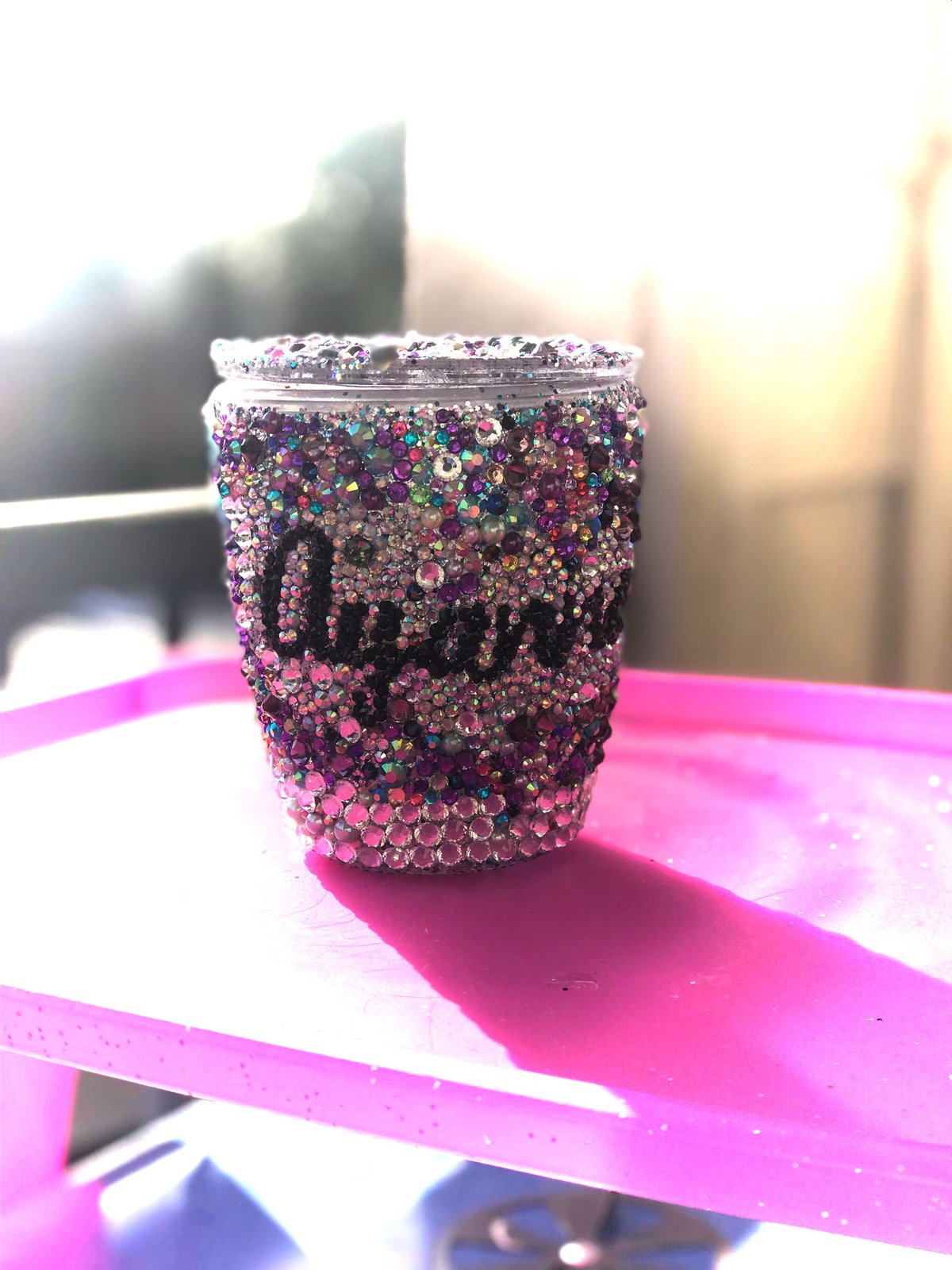 glitzy tumblers