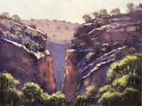 The Cliffs Of Serpentine Gorge
