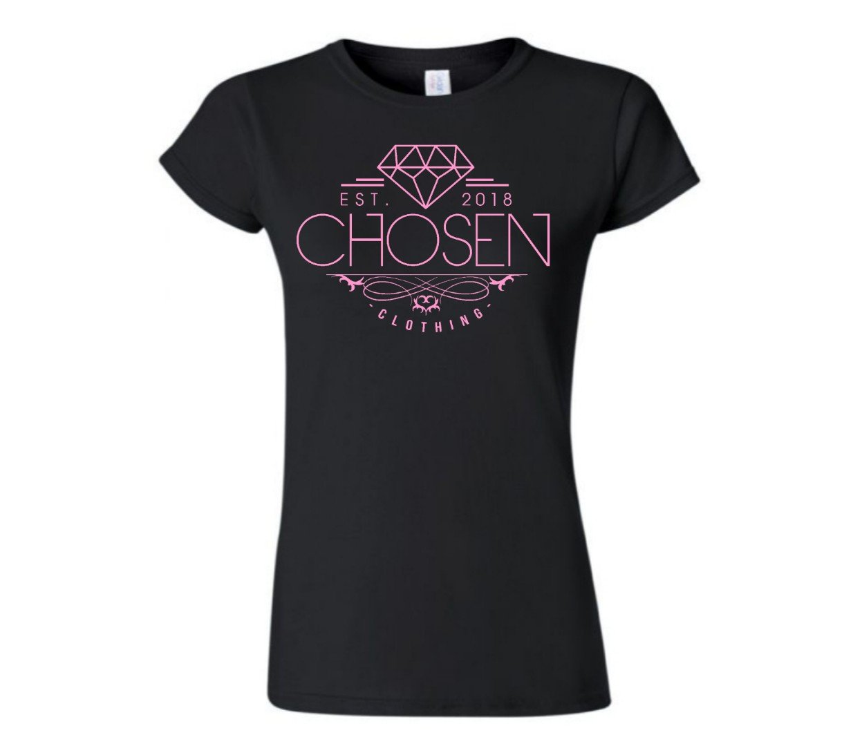 Image of Ladies Chosen Diamond T-shirt