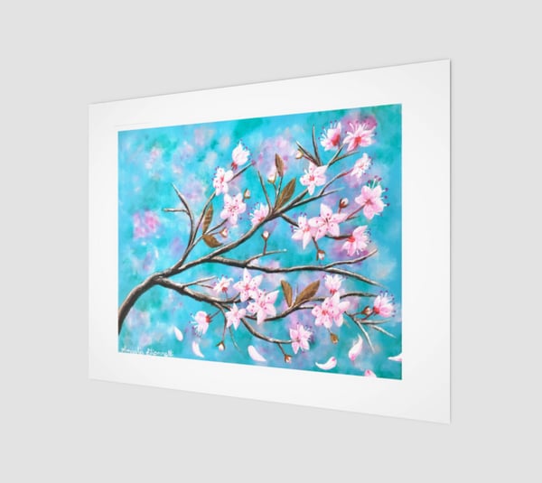 Image of Cherry Tree Print