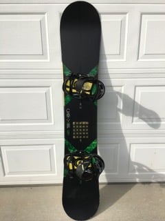 Image of Burton Custom Wide 168 Snowboard with Burton EST bindings