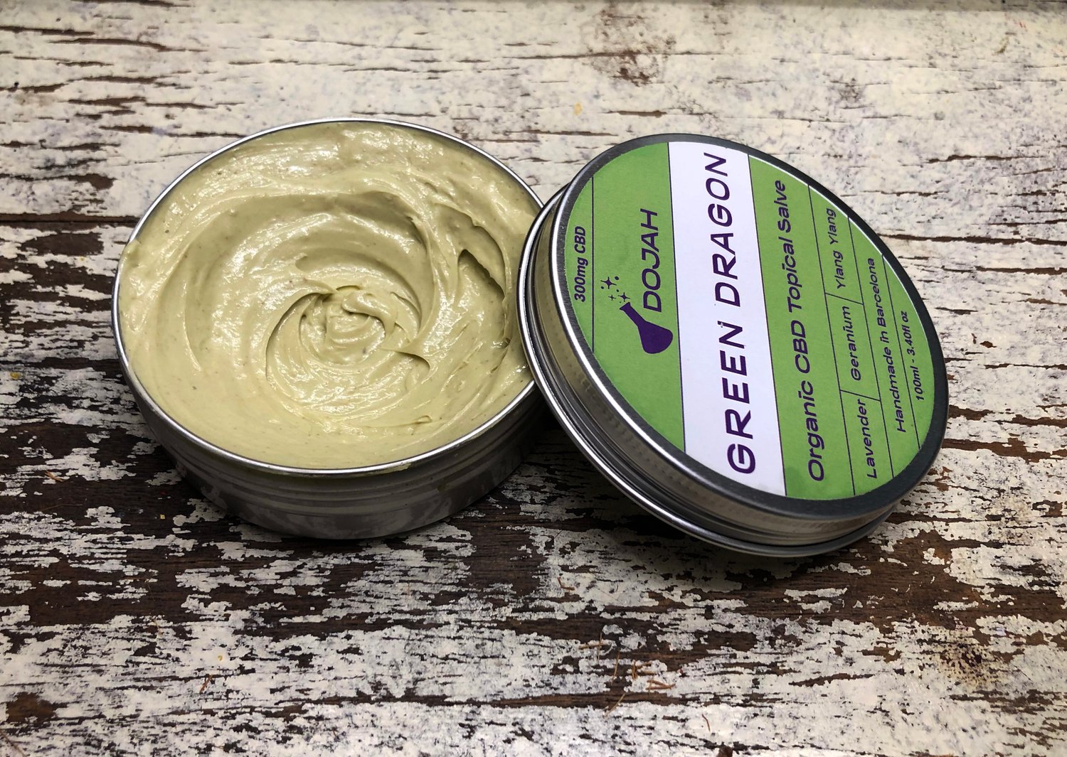Image of Green Dragon - Organic CBD Topical Salve (100ml / 300MG CBD)