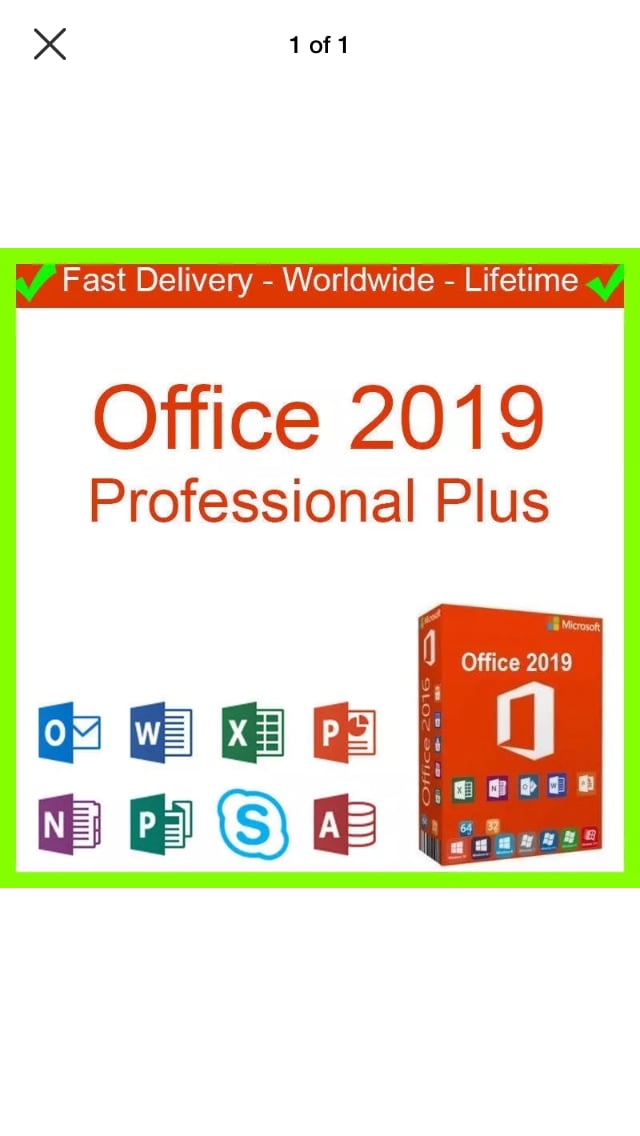 Image of Microsoft Office 2019 Professional