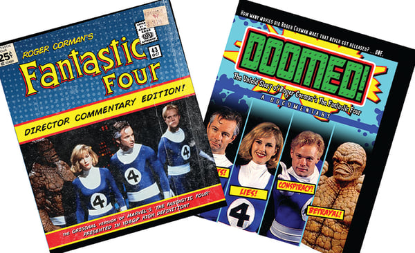 Image of DOOMED! (2 disc Blu set) & Fantastic Four*2022 upgrade* Commentary Blu Bundle 