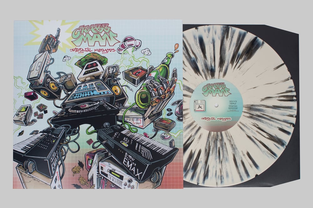 Image of CrabbMan: Original Methods (12" Vinyl LP) (Choice of Colour Variant)
