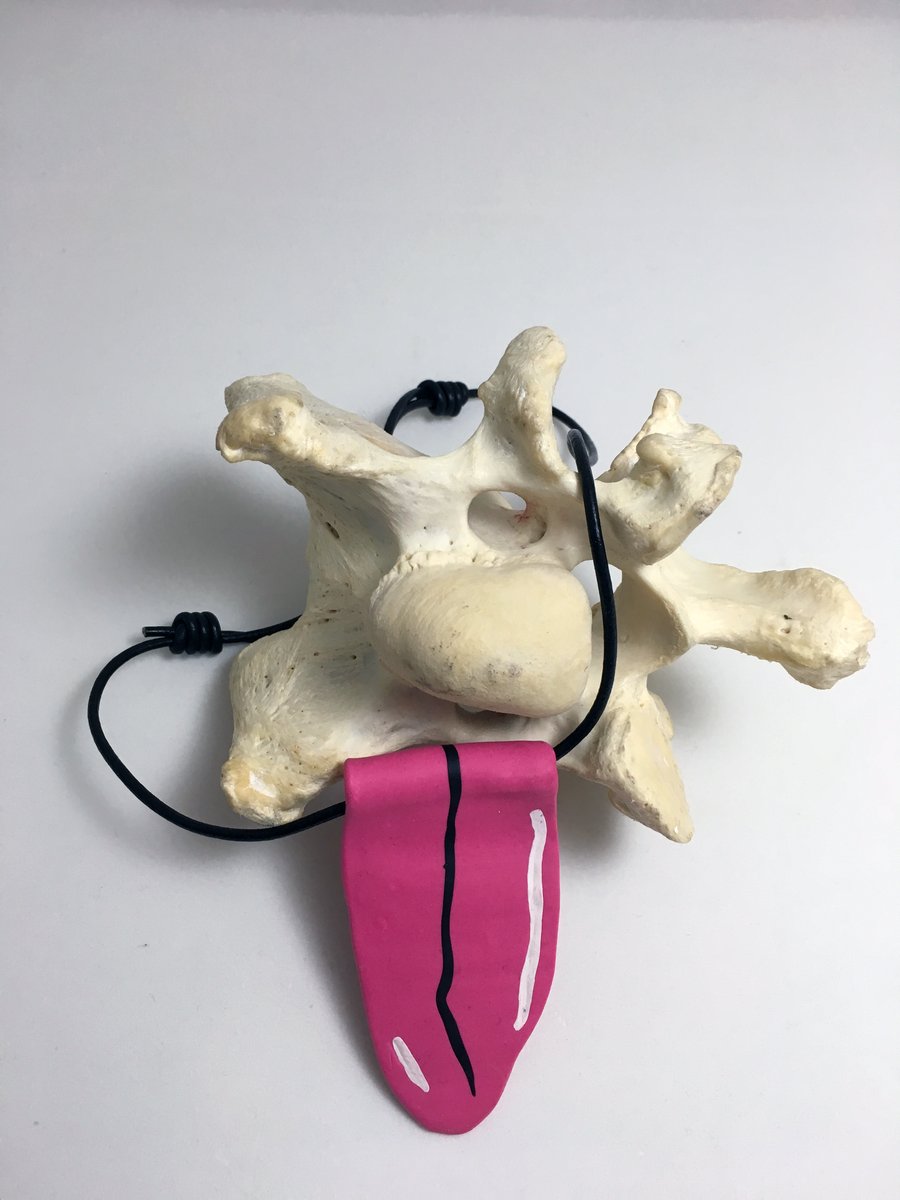 Image of PINK Speaking in Tongues Neckpiece