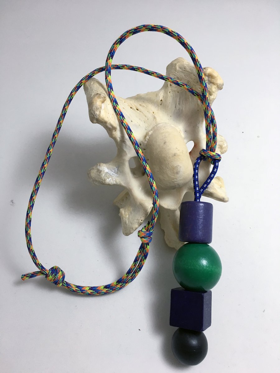 Image of Grape Push-Pop Neckpiece