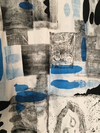 Image 4 of All-Over Monoprint Cowl Neck Tunic