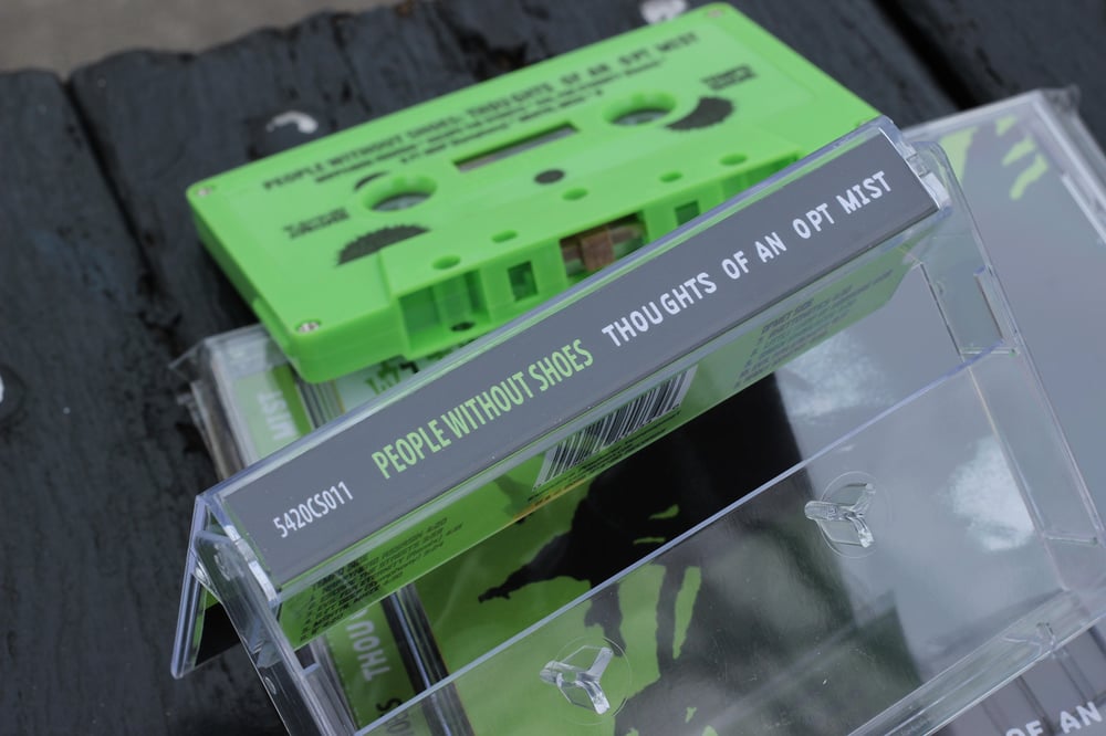 Image of THOUGHTS OF AN OPTIMIST (GREEN TAPE CASSETTE)