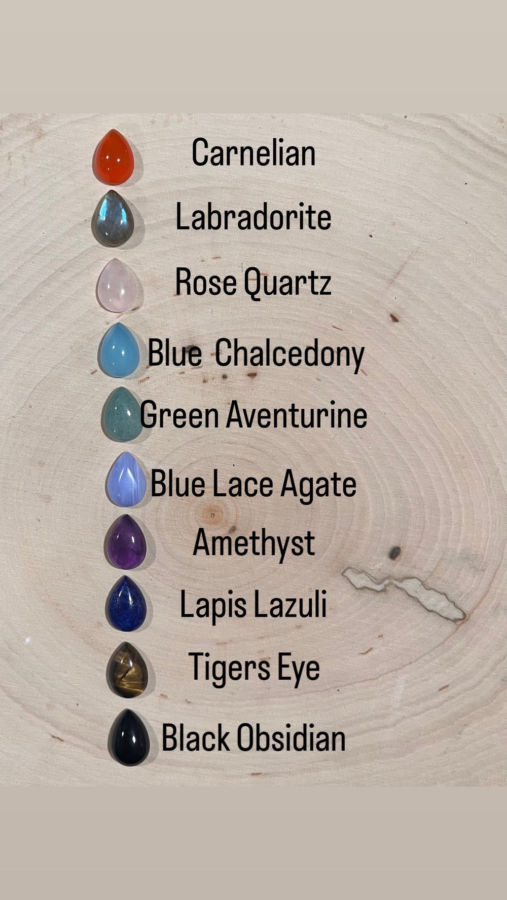 Image of Made To Order / Choose your crystal : Flower Crystal Choker