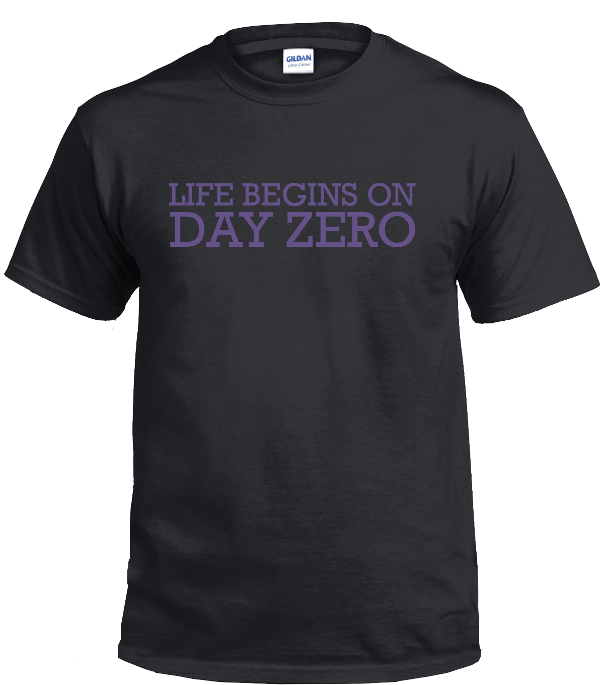 Image of Wicked Purple - Life Begins on Day Zero T-Shirt